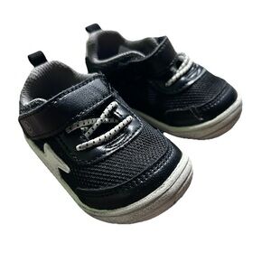 Toddler Boys Stride Rite Black Dwayne Sneakers Size 3M